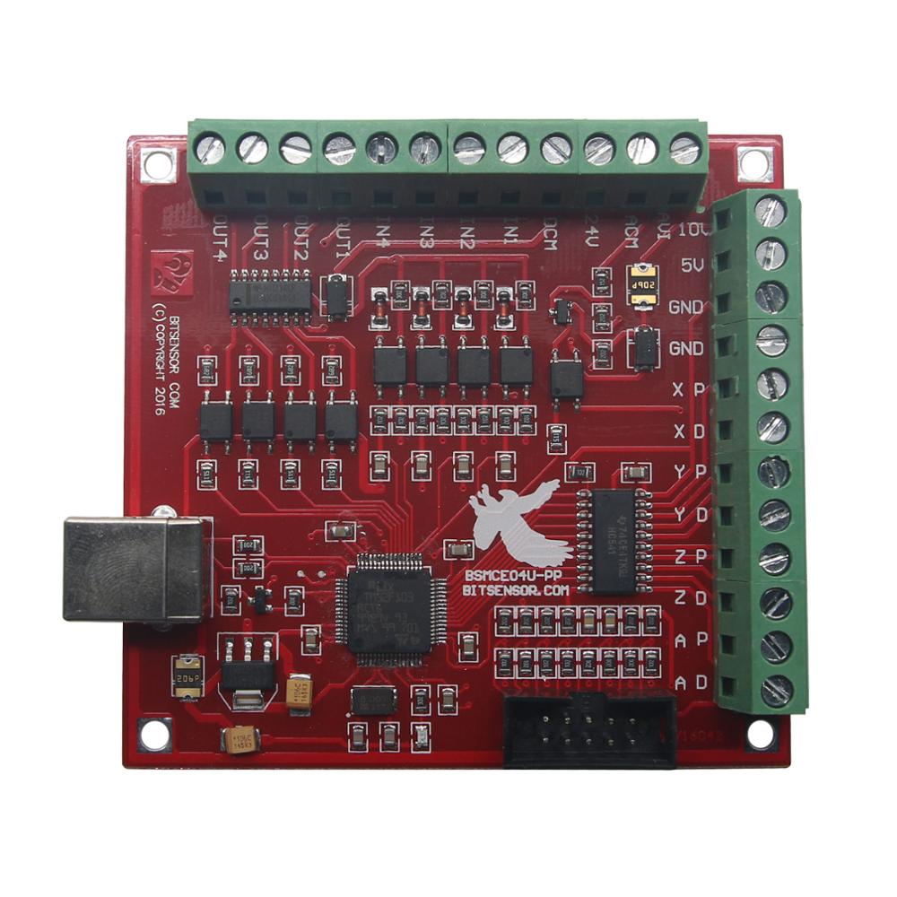 Mach3 Usb Cnc Controller 4 Axis 100Khz - CNC USB MACH3 100Khz Breakout Board