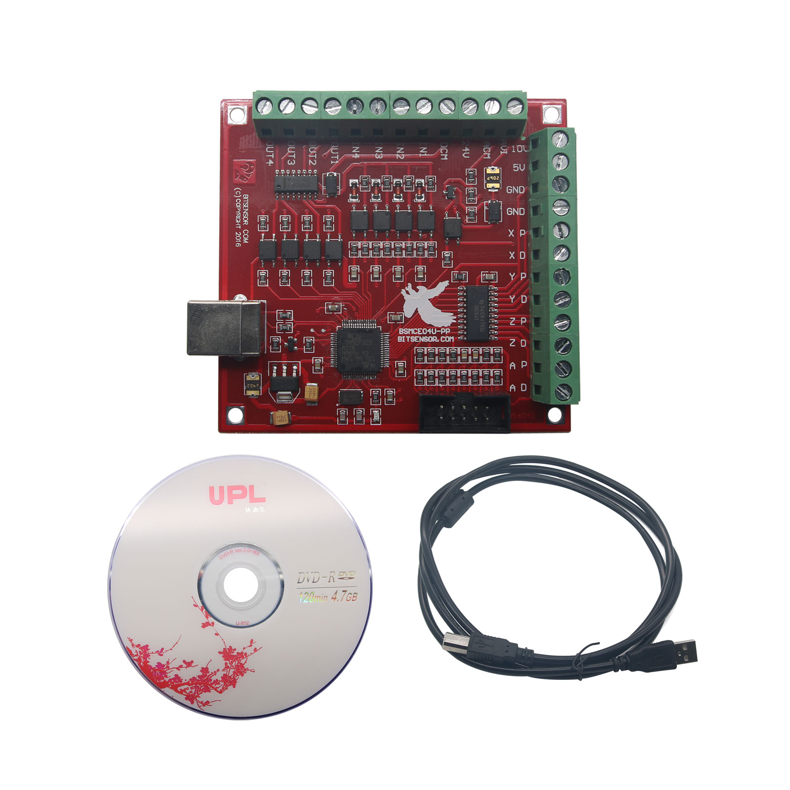 CNC USB MACH3 100Khz Breakout  - đánh giá và giá Mach3 Usb Cnc Controller 4 Axis 100Khz