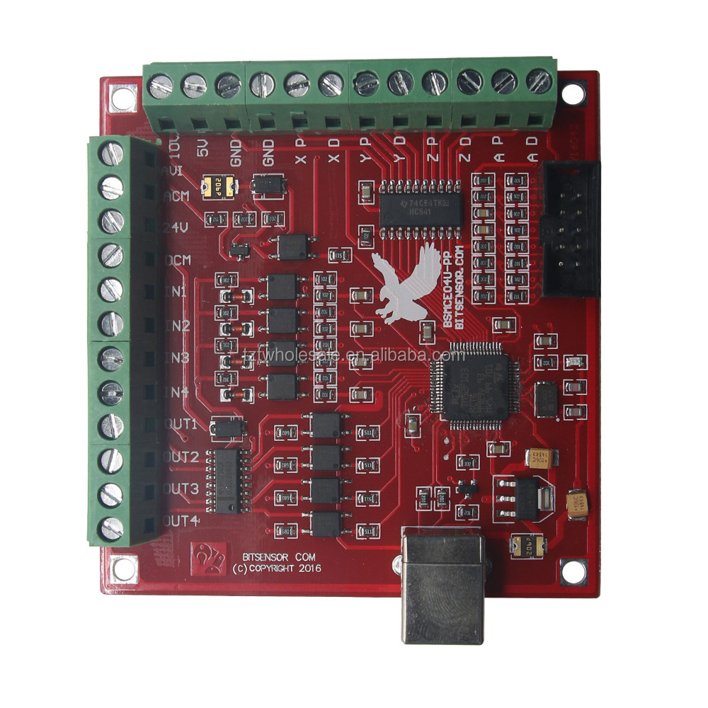 CNC USB MACH3 100Khz Breakout  - đánh giá và giá Mach3 Usb Cnc Controller 4 Axis 100Khz